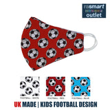 Face Masks - Football Designs - 100% Pure Cotton - British Made
