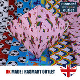 Face Masks - Kids Designs - 100% Pure Cotton - British Made