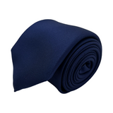 Royal Blue Plain Dyed Formal Silk Tie Hand Finished