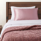 22 Momme Mulberry Silk Blush Pink Pillowcase