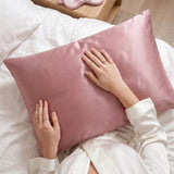 22 Momme Mulberry Silk Blush Pink Pillowcase