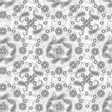 Paisley Design Fabric - Swirl Black & White