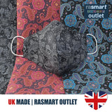 Face Masks - Paisley Design - 100% Pure Cotton