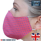 Face Masks - Spot Designs - 100% Pure Cotton - British Made