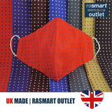 Face Masks - Spot Designs - 100% Pure Cotton - British Made