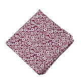 Floral Silk Scarve Pink Design - 100% Pure Silk Scarf - British Made